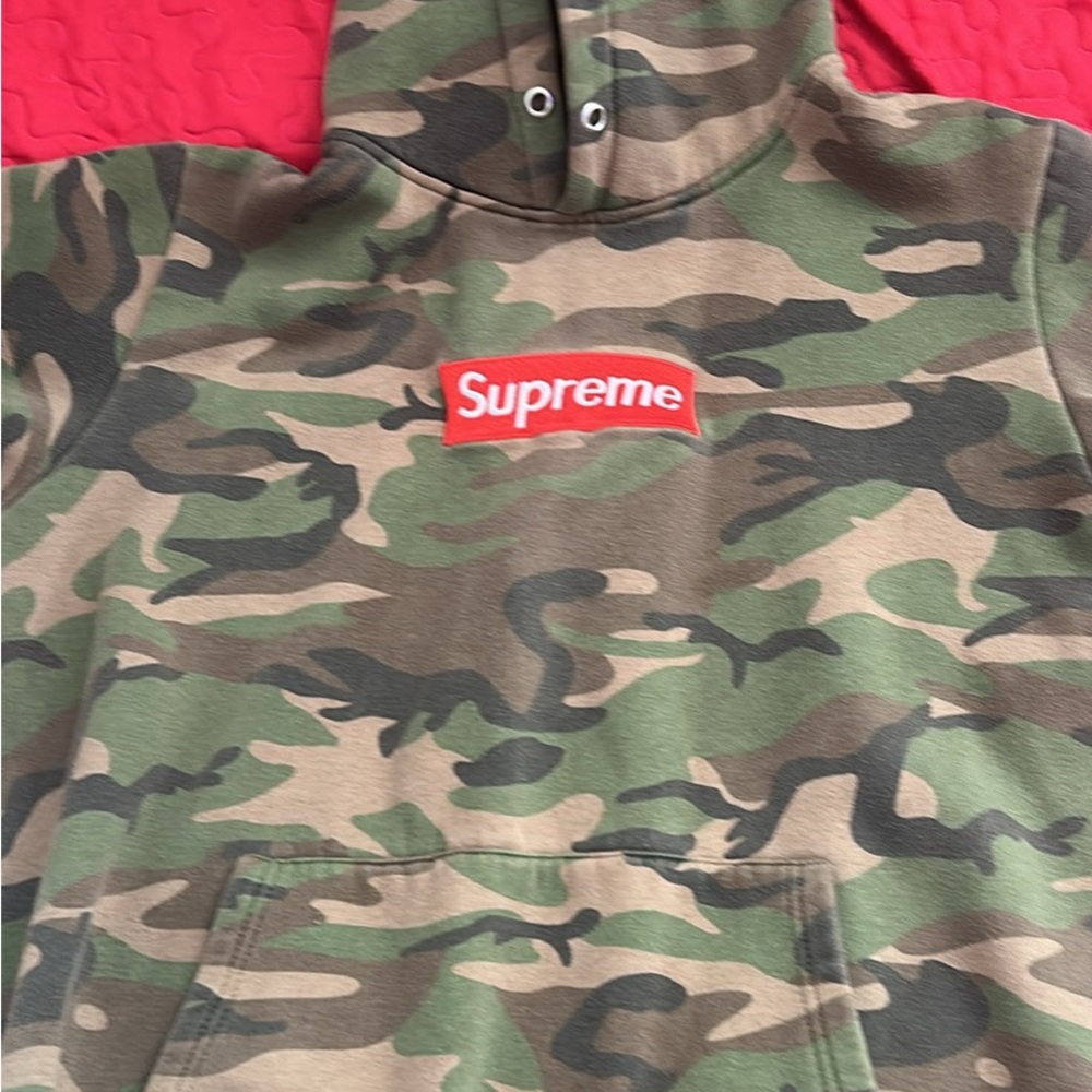 Supreme Camouflage Hoodie